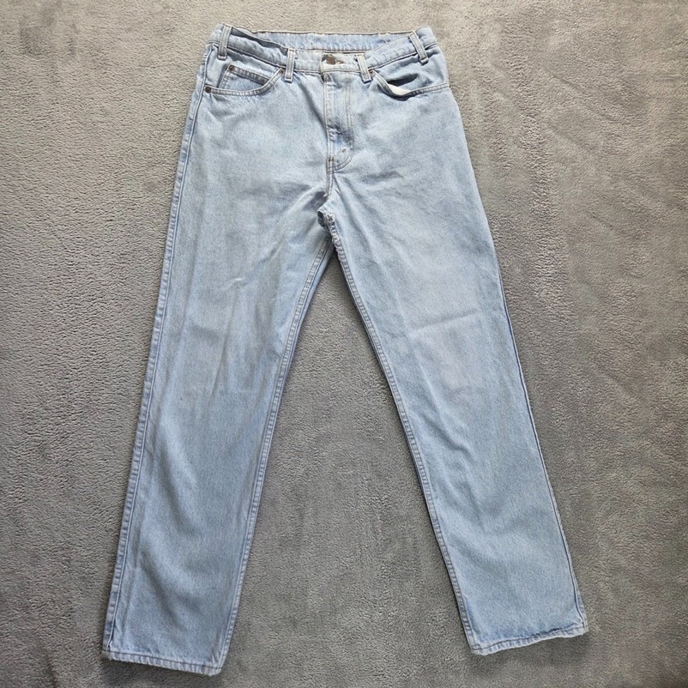 Vintage Levis Jeans Mens 32X32 Blue 840 Straight Mid Rise Light Wash 90s Denim